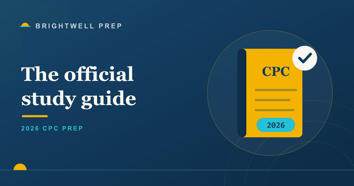 The AAPC CPC study guide for 2026: what it does, and what it can't do alone