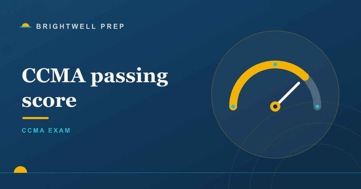 CCMA passing score: how it works and what you need