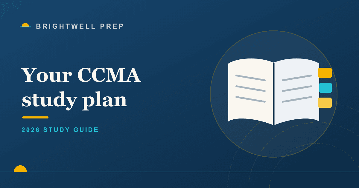 CCMA Study Guide 2026: How to Build a Study Plan That Works