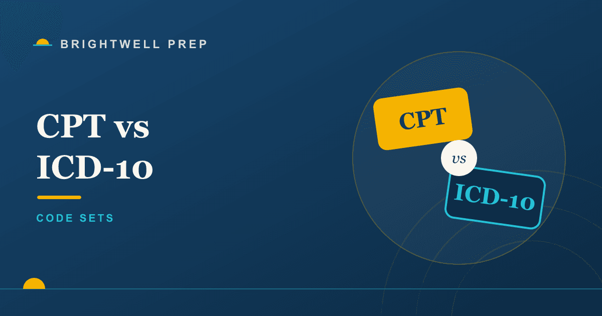 CPT codes vs ICD-10 codes: what's the difference?